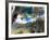 Prayer Flags and View Over Cultivated Fields, Yumbulagung Castle, Tibet, China-Ethel Davies-Framed Photographic Print