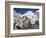 Prayer Flags at the Everest Base Camp Sign, Sagarmatha National Park, Himalayas-Christian Kober-Framed Photographic Print