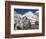 Prayer Flags at the Everest Base Camp Sign, Sagarmatha National Park, Himalayas-Christian Kober-Framed Photographic Print