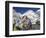 Prayer Flags at the Everest Base Camp Sign, Sagarmatha National Park, Himalayas-Christian Kober-Framed Photographic Print