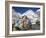 Prayer Flags at the Everest Base Camp Sign, Sagarmatha National Park, Himalayas-Christian Kober-Framed Photographic Print