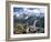 Prayer Flags on Kyanjin Gompa, Langtang, Himalayas, Nepal-Tony Waltham-Framed Photographic Print