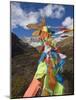 Prayer Flags, Yading Nature Reserve, Sichuan Province, China, Asia-Jochen Schlenker-Mounted Photographic Print