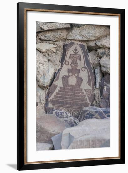 Prayer Stones at Hundar Monastery-Guido Cozzi-Framed Photographic Print