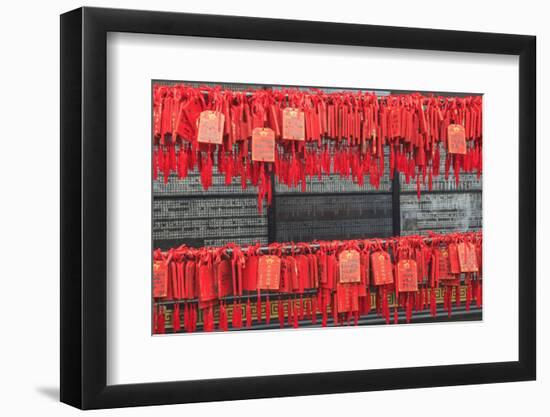 Prayer Tags, Foshan Ancestral Temple, Foshan, Near Guangzhou China-Stuart Westmorland-Framed Photographic Print