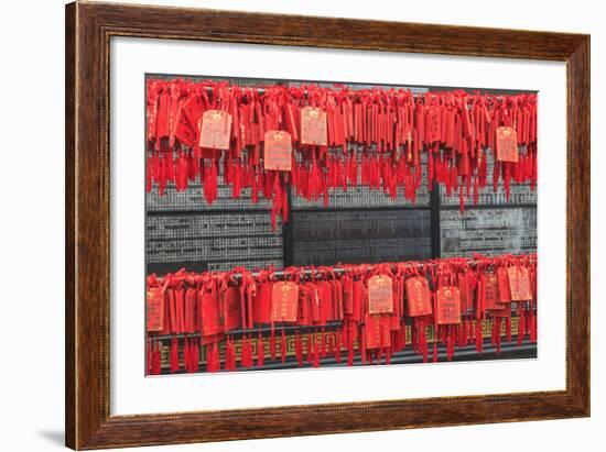 Prayer Tags, Foshan Ancestral Temple, Foshan, Near Guangzhou China-Stuart Westmorland-Framed Photographic Print