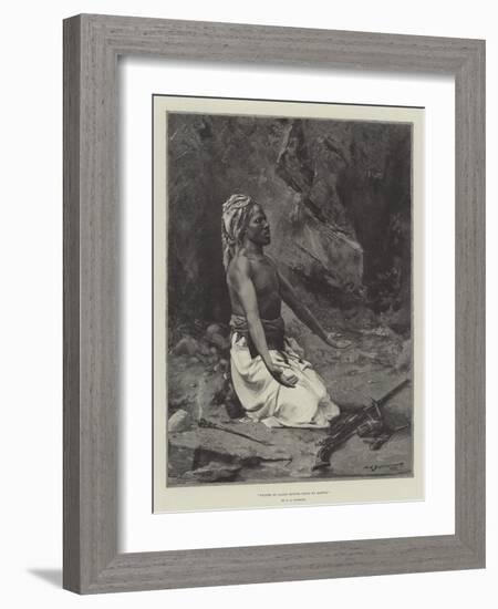 Prayer to Allah before Going to Battle-George L. Seymour-Framed Giclee Print