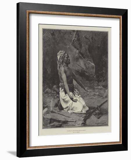 Prayer to Allah before Going to Battle-George L. Seymour-Framed Giclee Print