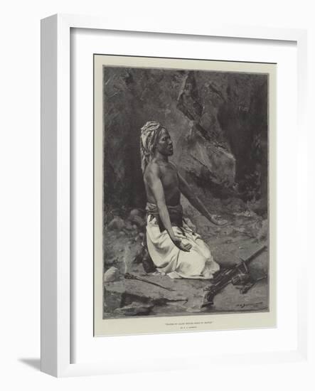 Prayer to Allah before Going to Battle-George L. Seymour-Framed Giclee Print