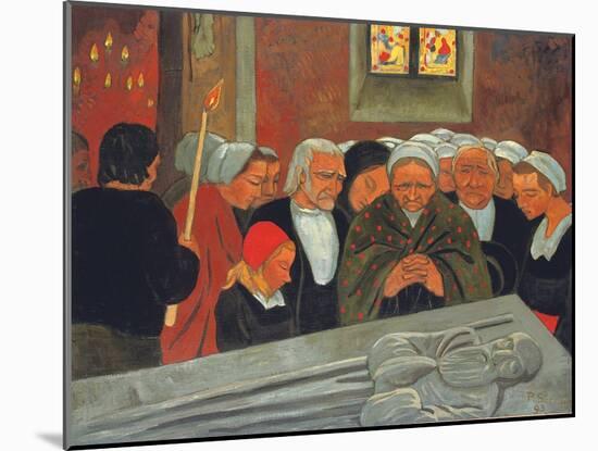 Prayer to Saint Herbot, or the Pardon, 1893-Paul Serusier-Mounted Giclee Print