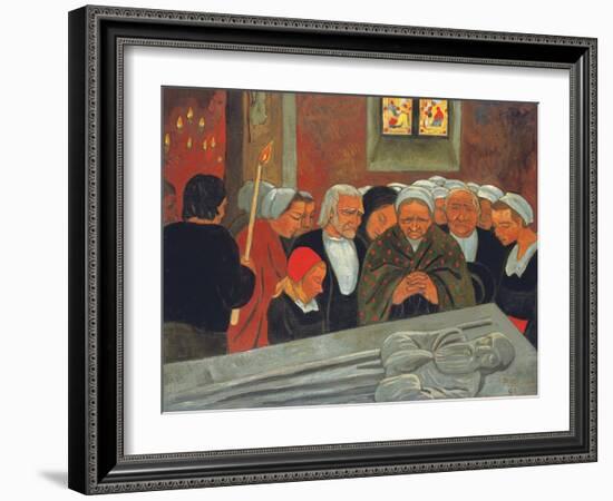 Prayer to Saint Herbot, or the Pardon, 1893-Paul Serusier-Framed Giclee Print