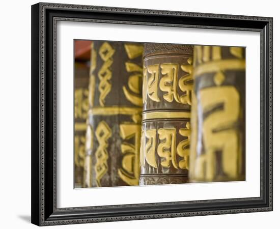 Prayer Wheels, Do-Drul Chorton, Gangtok, Sikkim, India-Jane Sweeney-Framed Photographic Print