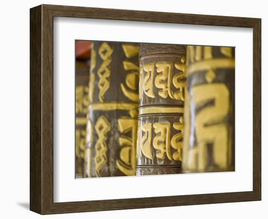 Prayer Wheels, Do-Drul Chorton, Gangtok, Sikkim, India-Jane Sweeney-Framed Photographic Print