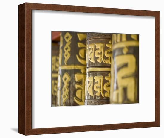 Prayer Wheels, Do-Drul Chorton, Gangtok, Sikkim, India-Jane Sweeney-Framed Photographic Print