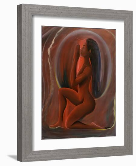 Prayer-Ikahl Beckford-Framed Giclee Print