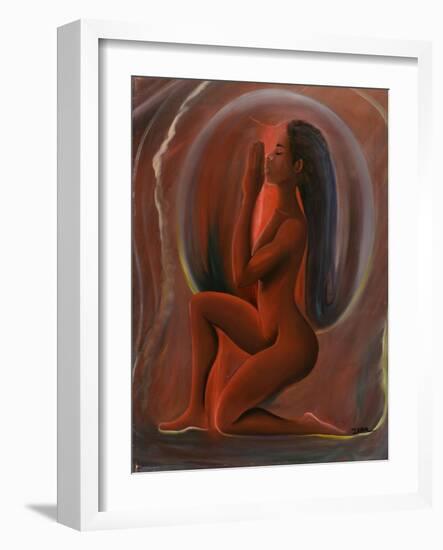 Prayer-Ikahl Beckford-Framed Giclee Print