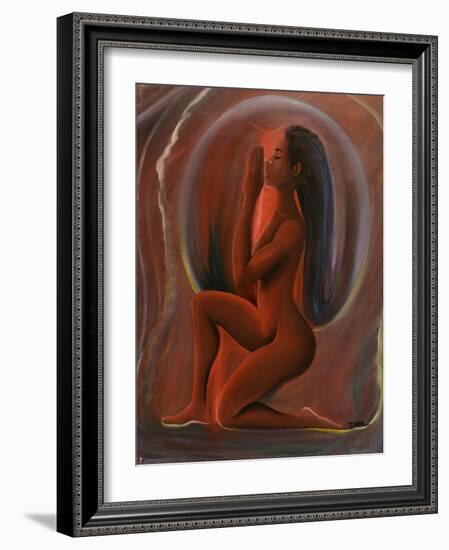 Prayer-Ikahl Beckford-Framed Giclee Print