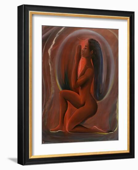 Prayer-Ikahl Beckford-Framed Giclee Print