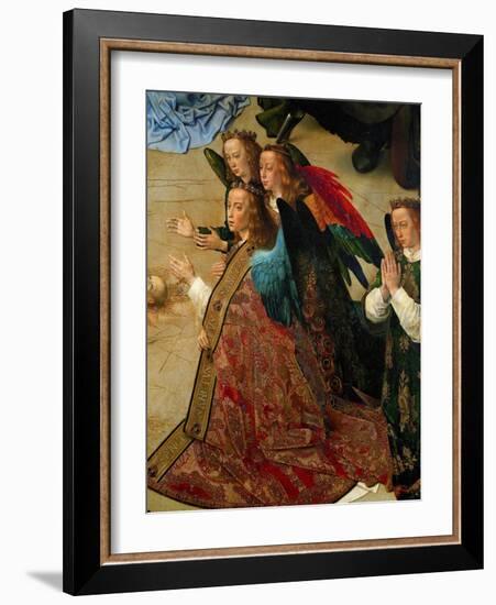 Praying Angels-Hugo van der Goes-Framed Giclee Print