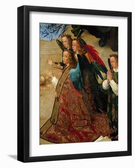 Praying Angels-Hugo van der Goes-Framed Giclee Print