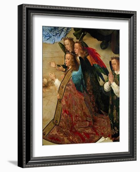 Praying Angels-Hugo van der Goes-Framed Giclee Print