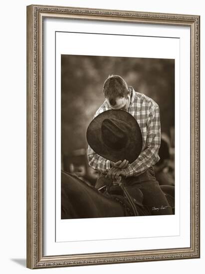 Praying Cowboy-Barry Hart-Framed Giclee Print