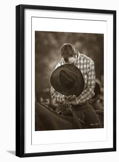 Praying Cowboy-Barry Hart-Framed Giclee Print