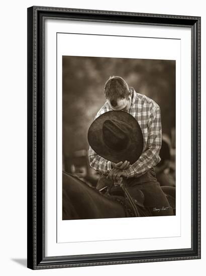 Praying Cowboy-Barry Hart-Framed Giclee Print