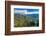 Praying Flags before the Tiger's Nest, Taktsang Goempa Monastery Hanging in the Cliffs, Bhutan-Michael Runkel-Framed Photographic Print