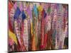 Praying Flags with Annual Calendar, Chiang Mai, Thailand-Gavriel Jecan-Mounted Photographic Print