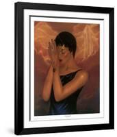 Praying for Him-Laurie Cooper-Framed Art Print