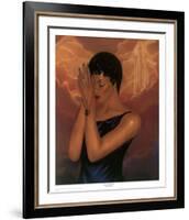 Praying for Him-Laurie Cooper-Framed Art Print