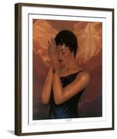 Praying for Him-Laurie Cooper-Framed Art Print