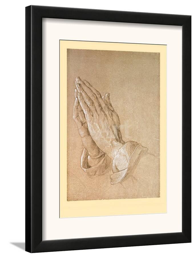 Praying Hands Framed Art Print By Albrecht Dürer Com