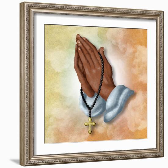Praying Hands-Marcus Prime-Framed Premium Giclee Print