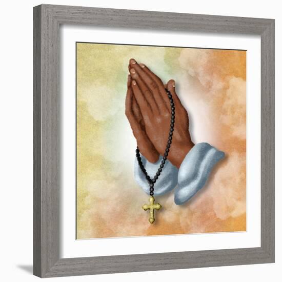 Praying Hands-Marcus Prime-Framed Premium Giclee Print