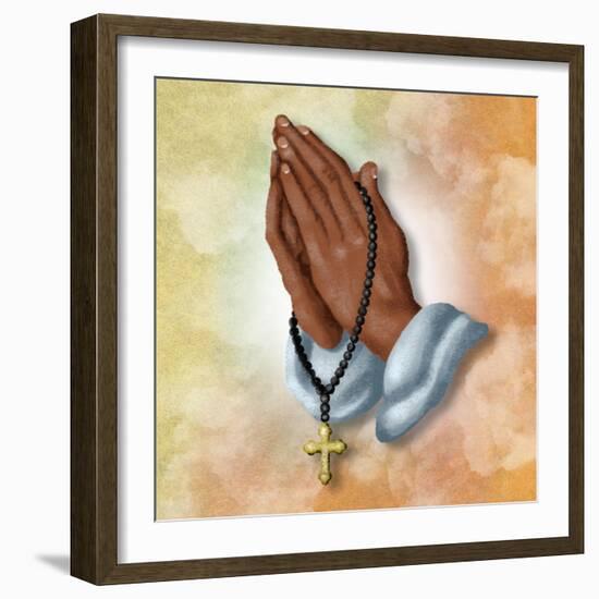 Praying Hands-Marcus Prime-Framed Premium Giclee Print