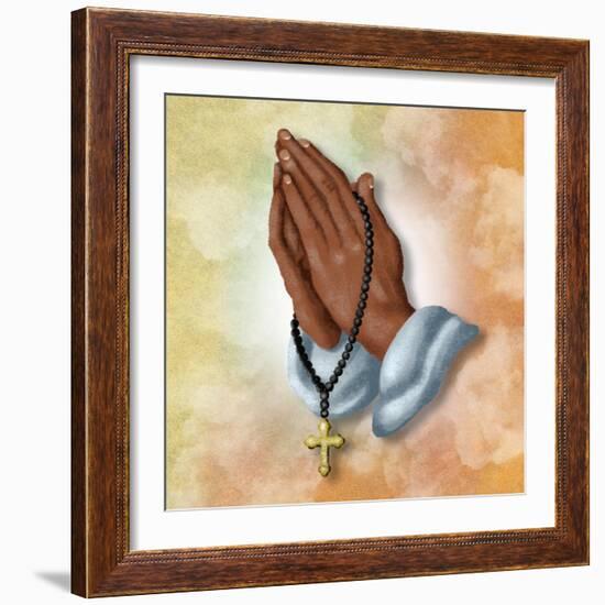 Praying Hands-Marcus Prime-Framed Premium Giclee Print