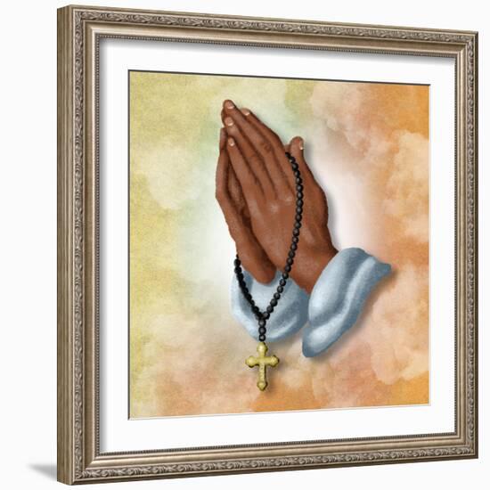 Praying Hands-Marcus Prime-Framed Art Print