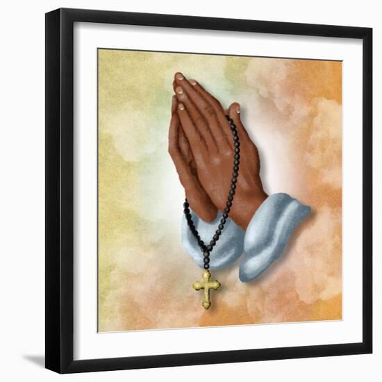 Praying Hands-Marcus Prime-Framed Art Print