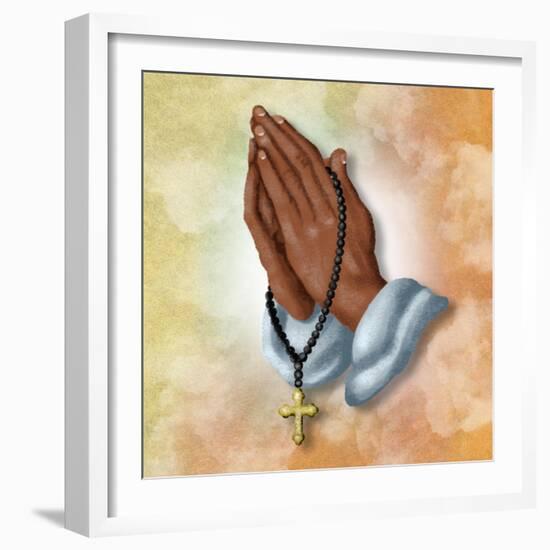 Praying Hands-Marcus Prime-Framed Art Print