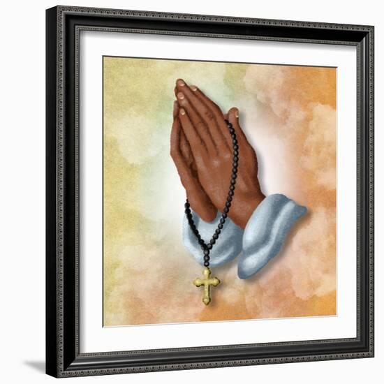 Praying Hands-Marcus Prime-Framed Art Print