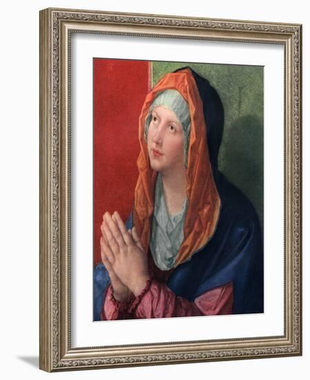 Praying Mary, 1518-Albrecht Durer-Framed Giclee Print