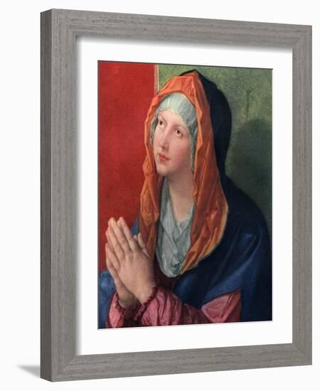 Praying Mary, 1518-Albrecht Durer-Framed Giclee Print