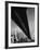 Pre 9/11 View Beneath the Brooklyn Bridge Facing Lower Manhattan-Alfred Eisenstaedt-Framed Photographic Print