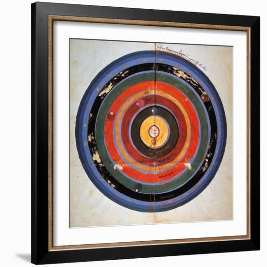 Pre-Copernican Universe-Johann Tolhopf-Framed Giclee Print