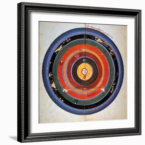 Pre-Copernican Universe-Johann Tolhopf-Framed Giclee Print