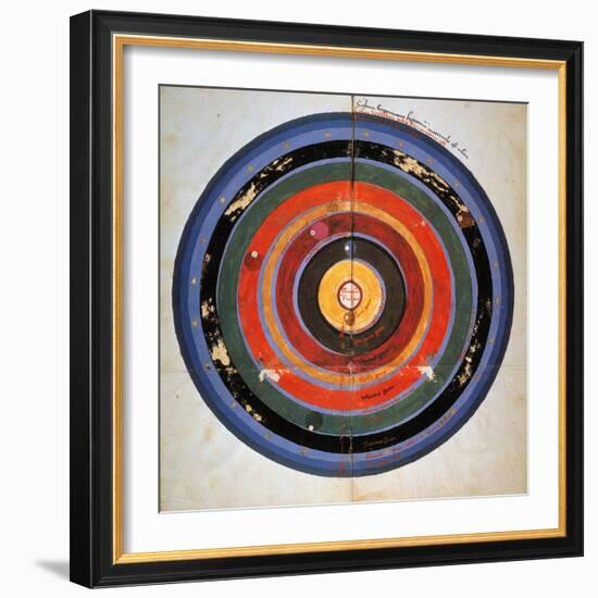 Pre-Copernican Universe-Johann Tolhopf-Framed Giclee Print