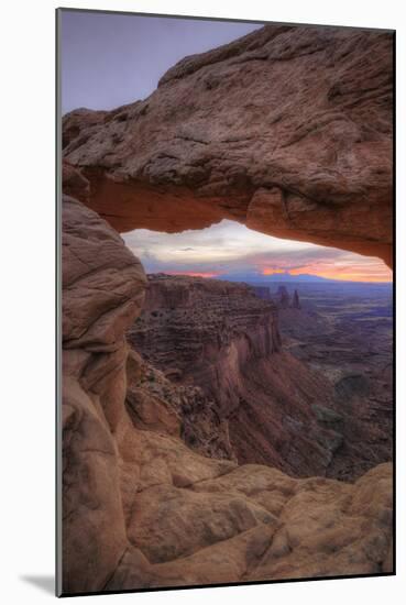 Pre Dawn at Mesa Arch, Canyonlands Utah-Vincent James-Mounted Photographic Print