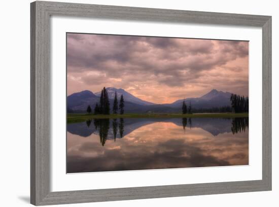 Pre Dawn in the Central Cascades-Vincent James-Framed Photographic Print